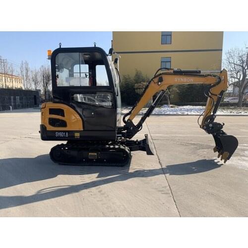 Famous Brand Engine Small Crawler Excavator Hydraulic Mini 1.8Ton Digger