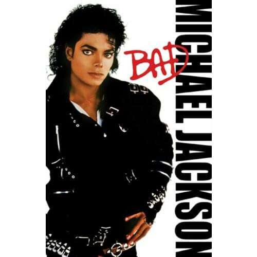 Michael Jackson Music BAD Art Silk Poster Print 24x36inch