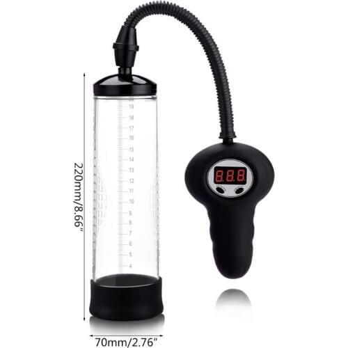 8 Styles Male Dildo Enlargement Vacuum Pump Extension Enhancer Sex Toy Adult for Men 70 x 220mm