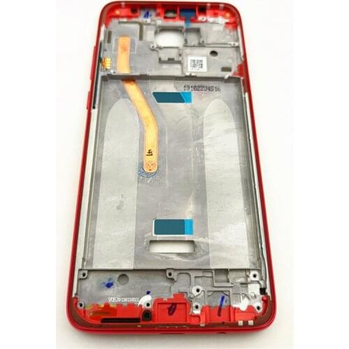 Original For Xiaomi Redmi Note 8 Pro Middle Frame Housing Bezel Note8 Pro LCD Supporting Front Frame + Power Volume Button Parts