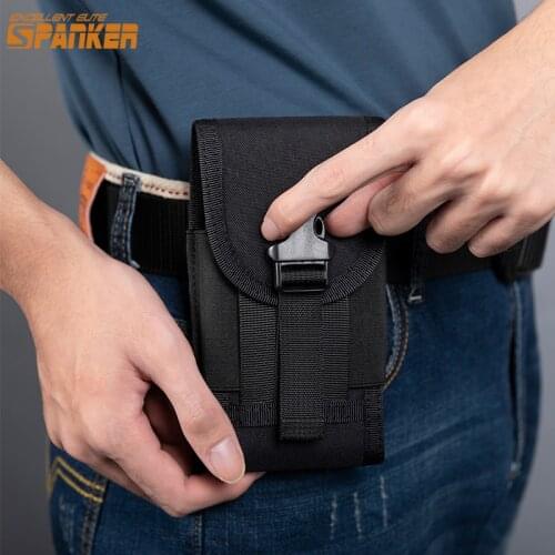 EXCELLENT ELITE SPANKER Outdoor Hunting Tactical Bags Camouflage Outdoor Camping Bag Military EDC Waist Pouch For iPhone Pockets