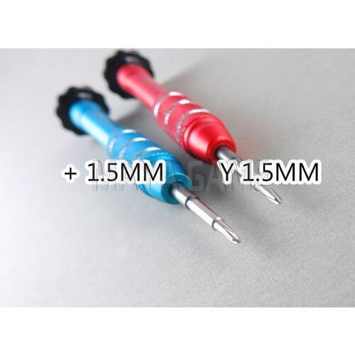 6pcs High quality Triangular 1.5mm Tri Wing Phillips screwdriver + Y for 3DS DS Lite for NS Switch Joy-Con Gameboy for Cartridge