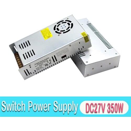 Variable DC Power Supply 27V 13A 350W Driver Transformer AC To DC27V Power Adapter for Lighting Stepper Motor CNC Router