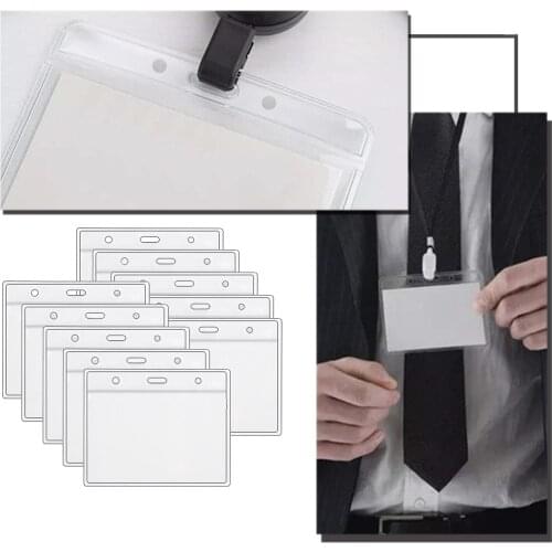 Health Card Transparent Frosted PVC Business ID Cards Covers Clear Holder Cases Travel Ticket Holders Waterproof Protect Bags