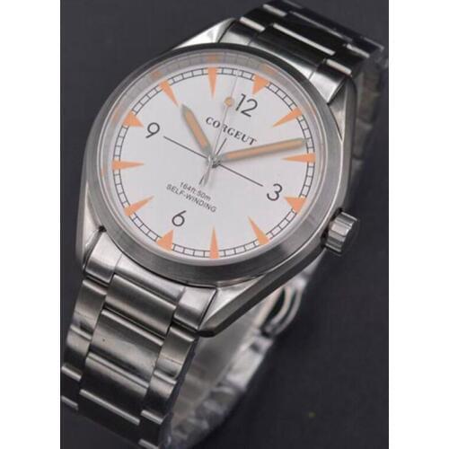 Luxury top brand fashion Corgeut 41mm men clock Automatic relogio masculino full steel Sapphire Glass men wristwatch