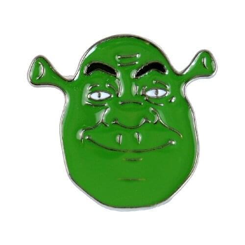 Shrek Enamel Pin Brooch Badge For Backpack Shirt 2020