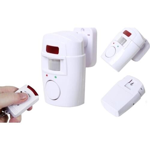 Motion Sensing Alarm Remote Control Infrared Wireless Door Window Home Alarm Wireless Motion Alarm Sensor Remote Control Alarm