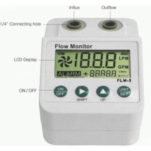 Water Purifier Electronic Digital Display Monitor Filter Water Flow Meter