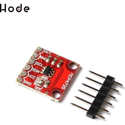 1PCS MCP4725 I2C DAC breakthrough module 12-bit resolution For Arduino Raspberry Pi red