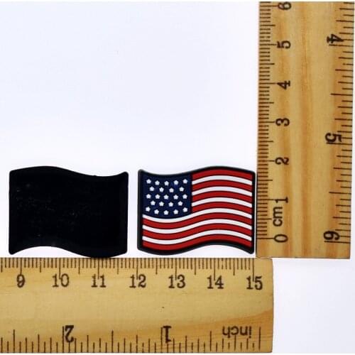 10 PCS/SET ALL Countries Flags DIY FLATBACK Handicraft Patches Fit Shoes/T Shirt/Bag/Pen/Luggage Accessories