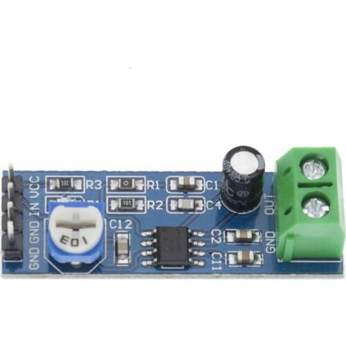 10pcs LM386 Audio Amplifier Module 200 Times 5V-12V Input 10K Resistance