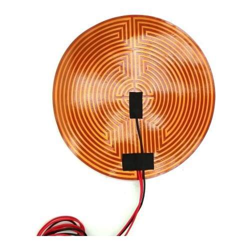 24V 250W 300mm Round Shape 3D Printer Flexible Heatbed KAPTON FILM HEATER