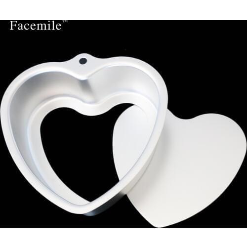 Cheesecake Pan Cake Baking Mould Egg Tart Piping Pastry Bread Mould Tool Anode Alufer Baking Utensil Bottom Love Cake Mold