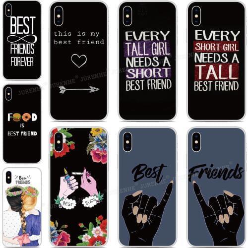 Bff Best Buds Friends TPU Soft Silicone Phone Case For Google Pixel 5 5XL 4XL 2 3 4 4A 4G 5G 3A XL 2XL 3XL Lite Cover Fundas
