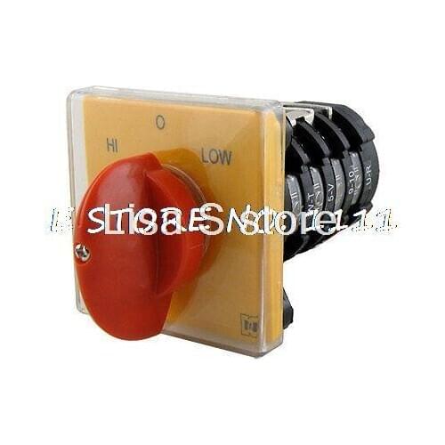 Electrical Ith 25A Universal Changeover Rotary Switch NEW