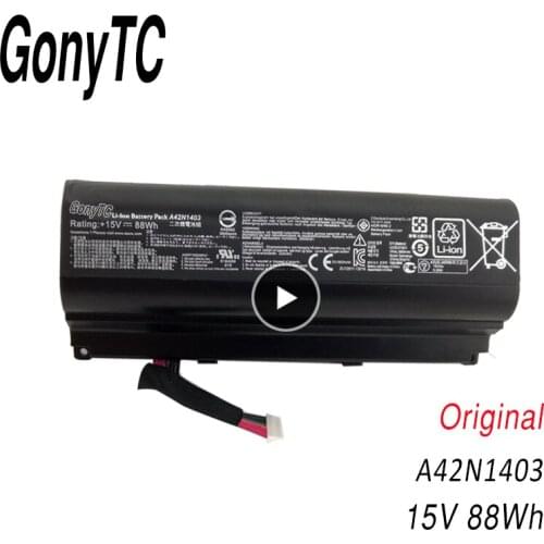 GONYTC A42N1403 Laptop Battery for ASUS ROG G751 G751JT A42LM93 4ICR19/66-2 GFX71JY G751JT-CH71 G751J-BHI7T25