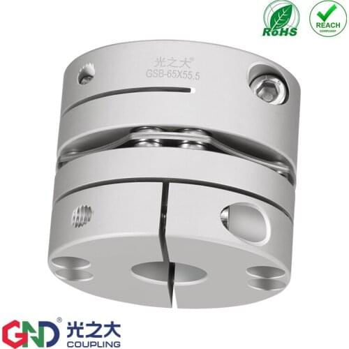 GSB aluminum alloy 8 screw single diaphragm series shaft coupling