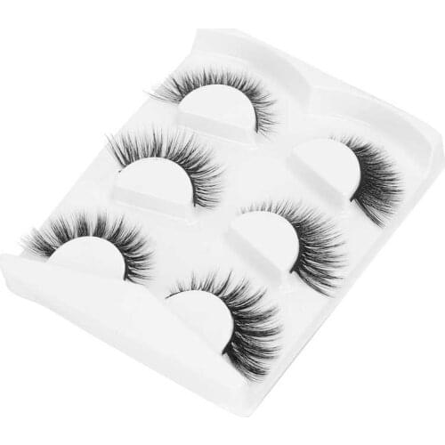 Artificial Lashes Three‑Dimensional False Eyelashes Comfortable Makeup for Date for Party