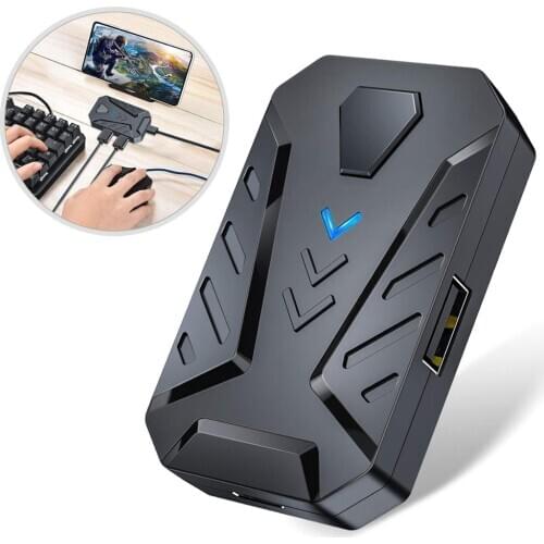 Phone Gaming Controller Keyboard and Mouse Converter Call of Duty PUBG Mobile Shooting Gaming Accessories for Android iOS