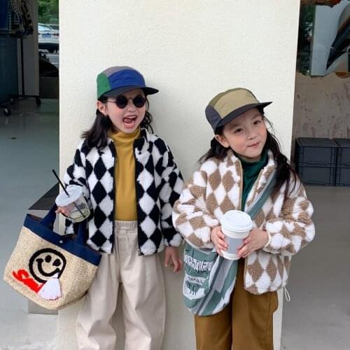 Outerwear Coat Jacket O-neck Collar Zipper Solid Regular Cotton New Fashion Simple Cute Cool Spring Autumn Unisex Kids