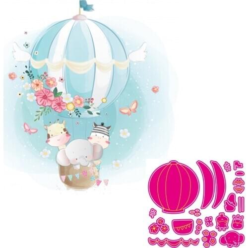 Elephant and deer Metal Cutting Dies Lovely Animals Doll Stencil for DIY Scrapbooking Craft Cards Decoration