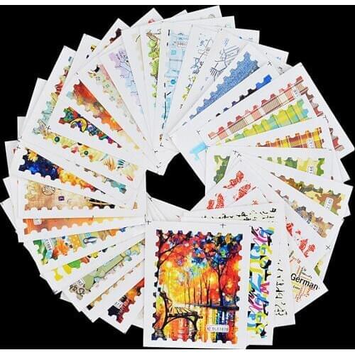 10pcs Stamp Design Water Transfer Sticker Nail Art Decals Beautiful DIY Decor Temporary Tattoos Nail Decoration Supplies