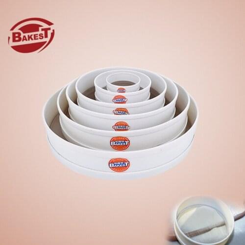 BAKEST 1piece Plastic Material Sieve Muilt Size For Choose Flour Sifter