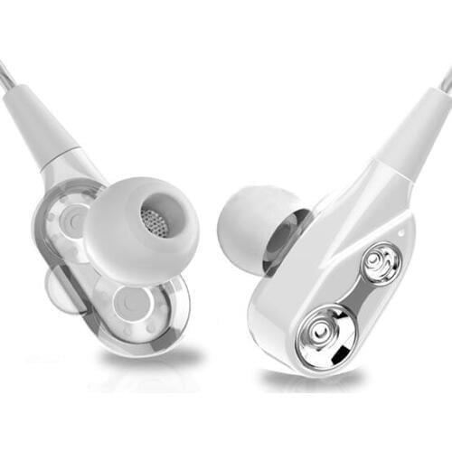 Qijiagu In-Ear Wired Earphone Headset Control computer Smartphone With Mic for Android iPhone handphone MP3 MP4