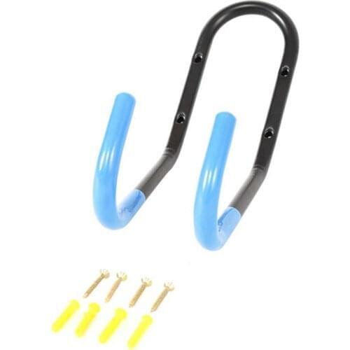 Heavy Duty Metal Hook Garage Bike Wall Mount Horizontal MTB Road Bicycle Rack Wall Hanger Hooks Holder Bike Display Storage Hook