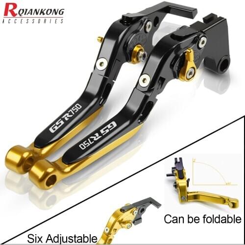 Motorcycle Clutch Brake Lever Extendable Adjustable Foldable lever For SUZUKI GSR750 2011-2018 GSR400 2008-2012 GSR600 2006-2011
