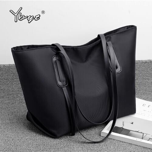 Large Capacity Women Tote Bags 2020 High Quality Oxford Luxury Handbags Women Bags Designer Solid Color Female Shoulder Bag