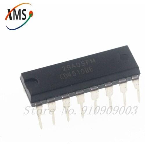 10pcs CD4510BE DIP16 CD4510 DIP-16 4510BE DIP HCF4510BE HEF4510BP IC
