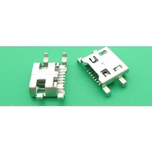 100pcs mini USB Jack socket connector charging port For RAMOS i9 Teclast P80 X89 X80HD X16HD P79HD P89H Taipower P89S P90 X98