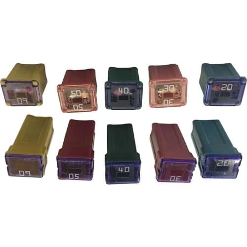 10x Automotive Fuses Car Fuse Truck Mini Fuses Boxes For Boat Marine RV SUV Trike