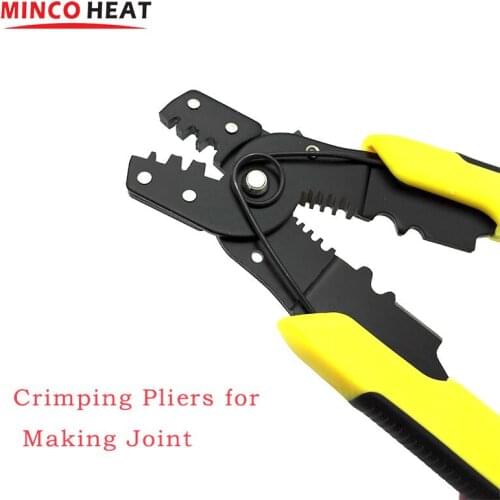 Carbon Fiber Heating Cable Connection Accessories Cover Cutting Pliers Crimping Pliers for Making Joint Electric Floor Heating