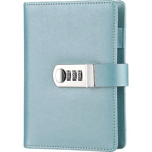 Locked Codebook Loose-leaf Diary Business Students Stationery Notebook Gift Notebook