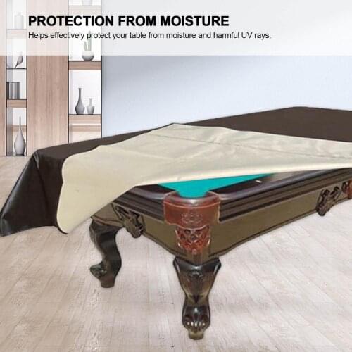 304*182cm Billiard Table Cloth Cover Furniture Leather Waterproof And Dustproof Cover For Most Tables Of 7/8/9FT Feet