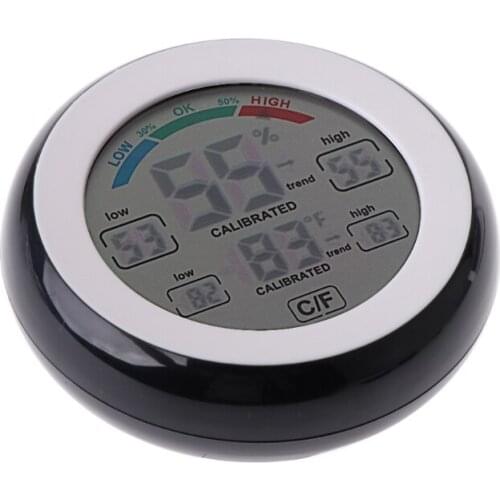 G8DA Digital Indoor Thermometer Hygrometer Touchscreen Temperature Gauge Humidity Monitor