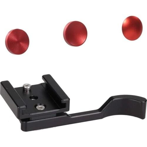 WEPOTO Hot Shoe Thumb Up Rest Hand Grip,Thumbs Up Grip,for Olympus Fujifilm X-Pro12/X-A235/X-E12S3/X100SFT/X-M1/PEN-E/F,(WR-B2)