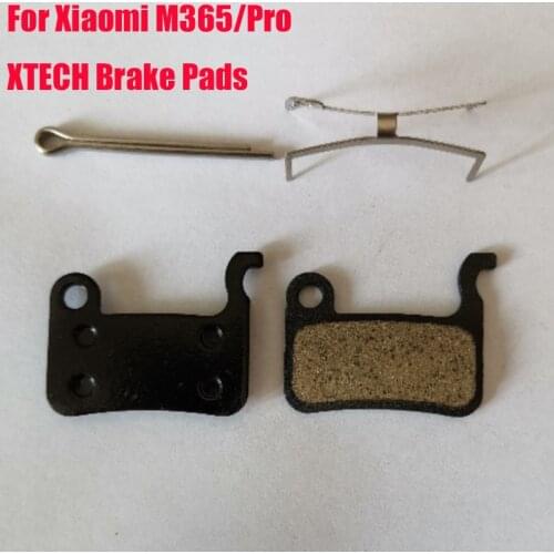 For Xiaomi M365/Pro Scooter Disk Brake Pads XTECH Hydraulic Brake MTB Bicycle Disc Ceramics Semi-Metallic Brake Pads ZOOM HB100