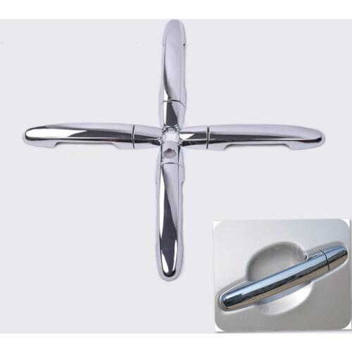 FUNDUOO For Toyota ipsum 2002 2003 2004 2005 2006 2007 2008 2009 Chrome Door Handle Cover Trim