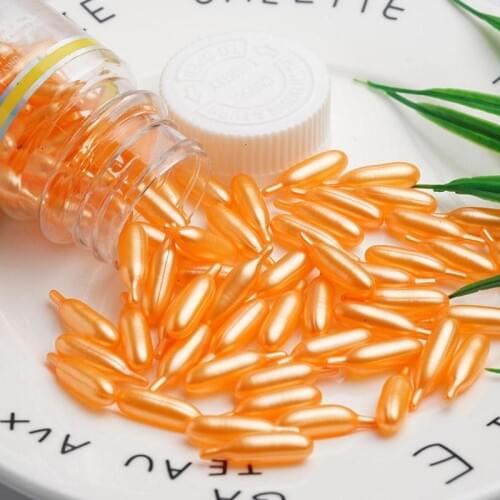 Fruit Acid Vitamin E Capsules Moisturizing Nutrition Whitening Cream Ve Skin Freckle Serum Spot Acne Removing Capsule 90Pcs/bott