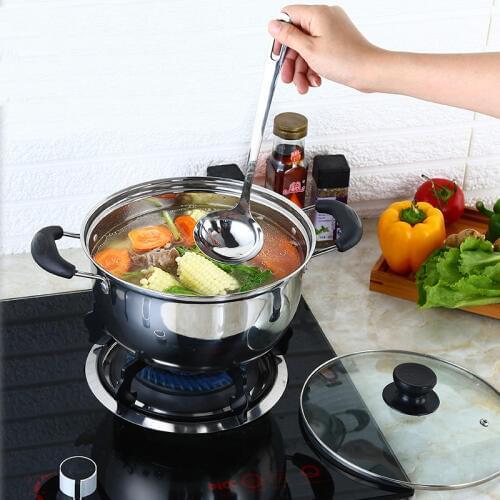 Extra Bottom Extra High Steamer Pot Cookware Pots Home Kitchen Cooking Food Induction Soup&Stock Tools Stainless Steel