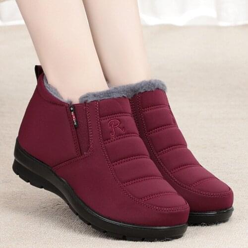 ClassicFashion Snow Boots Warm Fur Women Boots Ankle Boots Winter Boots for Women Winter Shoes Women Shoes Women Boots