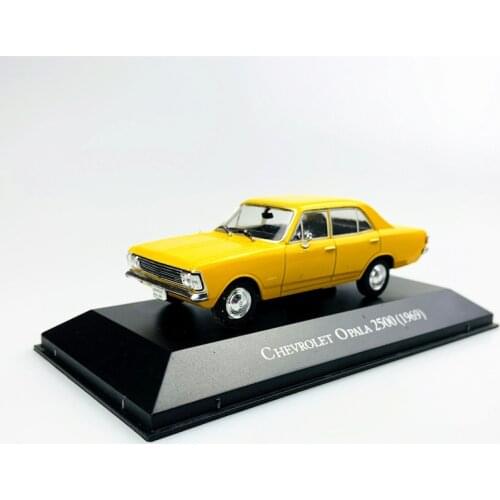 Diecast 1:43 Scale Chevrolet Opala 1969 Classic Car Alloy Model Collection Souvenir Ornaments Display Vehicle Toys Gift