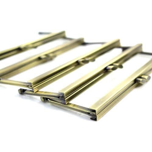 Metal Purse Frame Rectangle Bag Hanger DIY Hardware Part And Accessories High Quality Screw Bag Frame