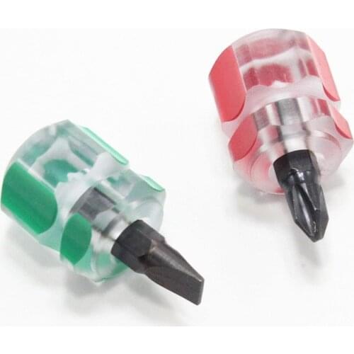 Screwdriver Kit Set Mini Small Portable Radish Head Screw Driver Transparent Handle Repair Hand Tools Precision Car Repair