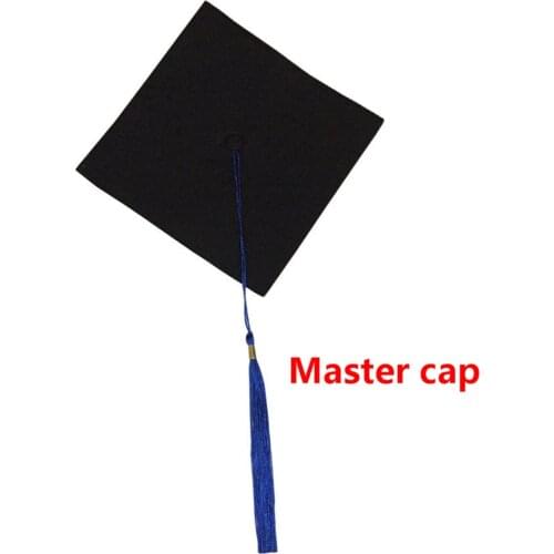 NEW High Quality Adult Bachelor Graduation Caps With Tassels For Graduation Ceremony Party Supplies