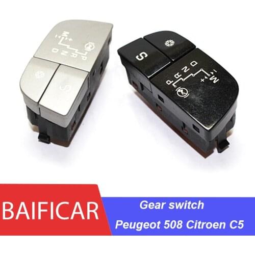 Baificar Brand New Genuine Gear Shift Panel Module Switch 98047448XS For Peugeot 508 Citroen C5