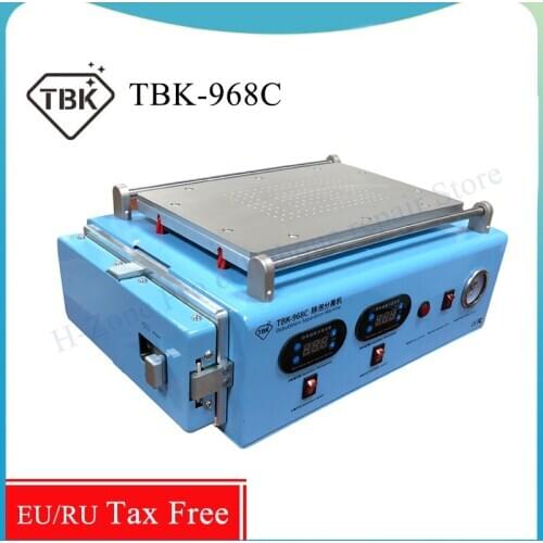 Original New TBK-968C LCD Screen Separate OCA Autoclave Bubble Remove Machine bulit-in vacuum pump for ipad Curved screen
